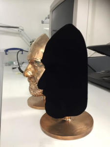 Vantablack sculpture