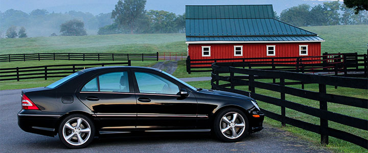 Car on a Farm